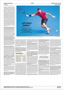 2017-01 WAWRINKA SUEDDEUTSCHE ZEITUNG GER