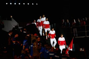 France v Switzerland - Davis Cup World Group Final: Day Two