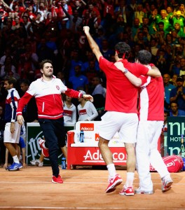 France v Switzerland - Davis Cup World Group Final: Day Three