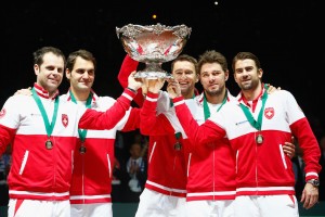 France v Switzerland - Davis Cup World Group Final: Day Three