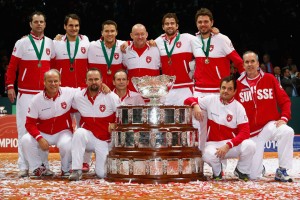 France v Switzerland - Davis Cup World Group Final: Day Three