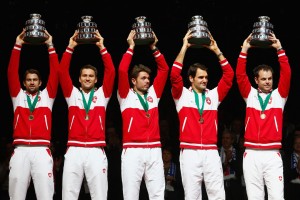 France v Switzerland - Davis Cup World Group Final: Day Three